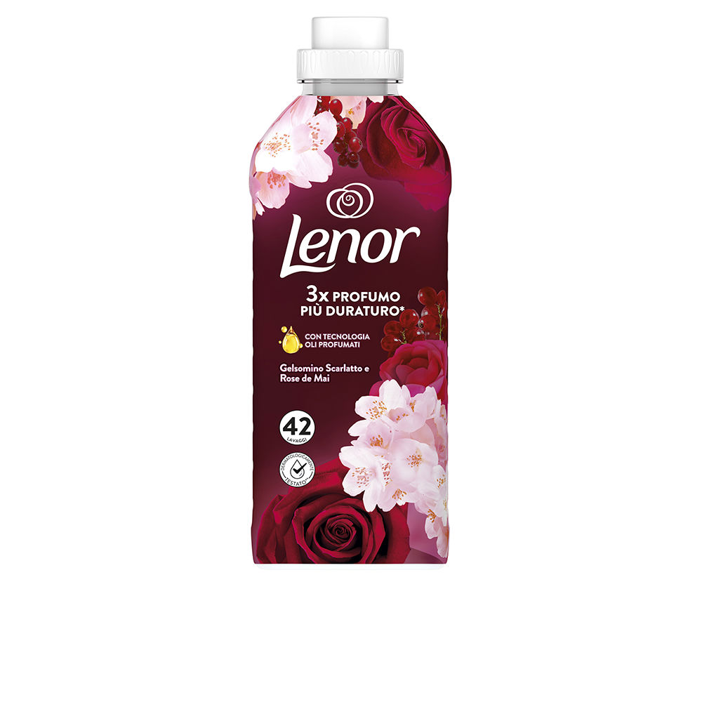 LENOR JAZMIN Y ROSA concentrated liquid fabric softener 42 doses