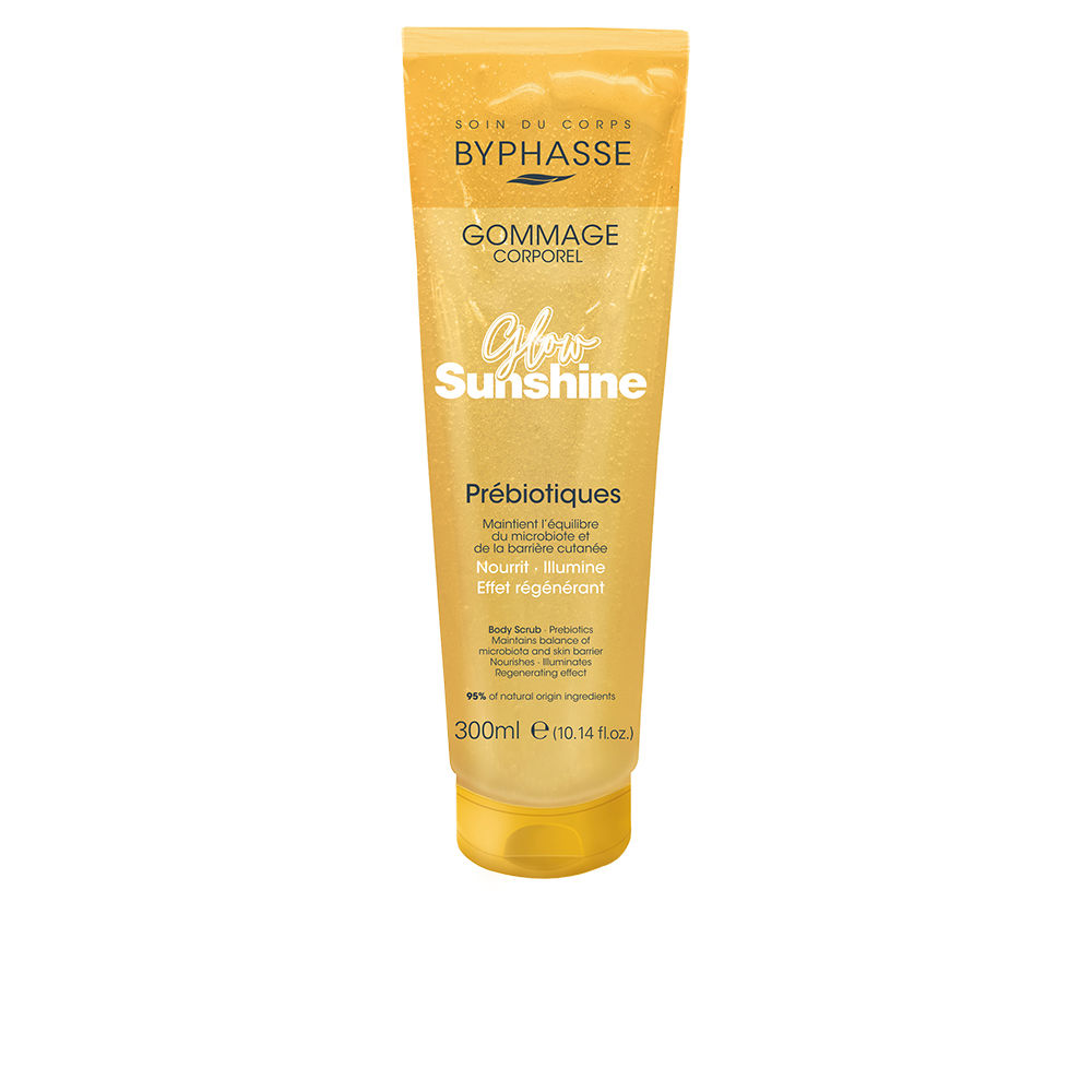 BYPHASSE GLOW SUNSHINE prebiotic body scrub 300 ml