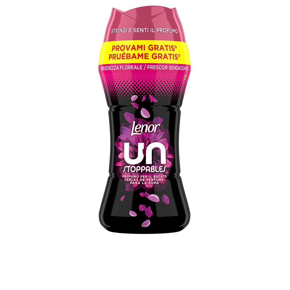 LENOR UNSTOPPABLES fabric softener pearls perfume #sensations 195 gr