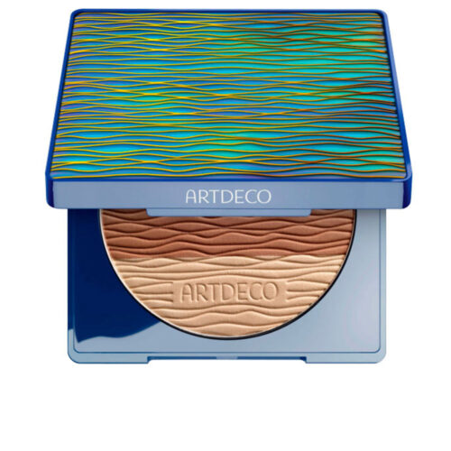 ARTDECO ALL SEASONS BROZING POWDER limited ocean wave design #mermaid kiss 13.50 ml