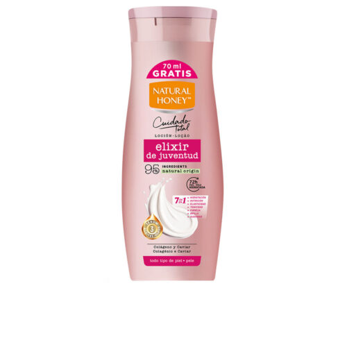 Natural Honey Elixir of Youth Bodylotion Unisex | 400ml Alle Huidtypes | Voedend Verstevigend 7-in-1