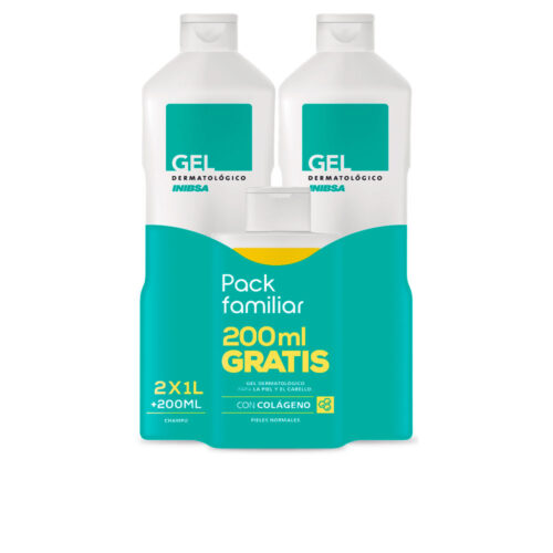 INIBSA GEL DERMATOLÓGICO set 3 pz