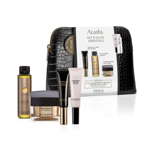 ATASHI LIFT & GLOW ESSENTIALS ANTI-WRINKLE RITUAL CASE 5 pcs