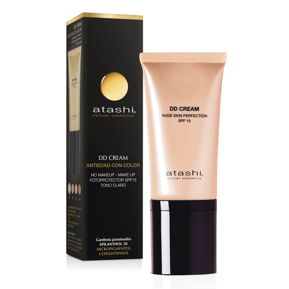 Atashi DD CREAM natural skin perfection SPF15 #Claro 50 ml
