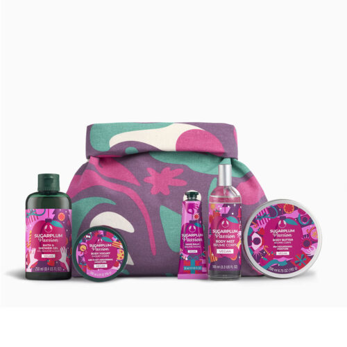 THE BODY SHOP ULTIMATE SUGARPLUM PASSION CASE 5 pcs