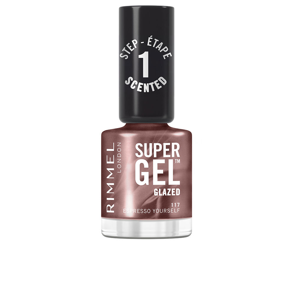 RIMMEL LONDON SUPER GEL nail polish #117 Espresso Yourself 12 ml