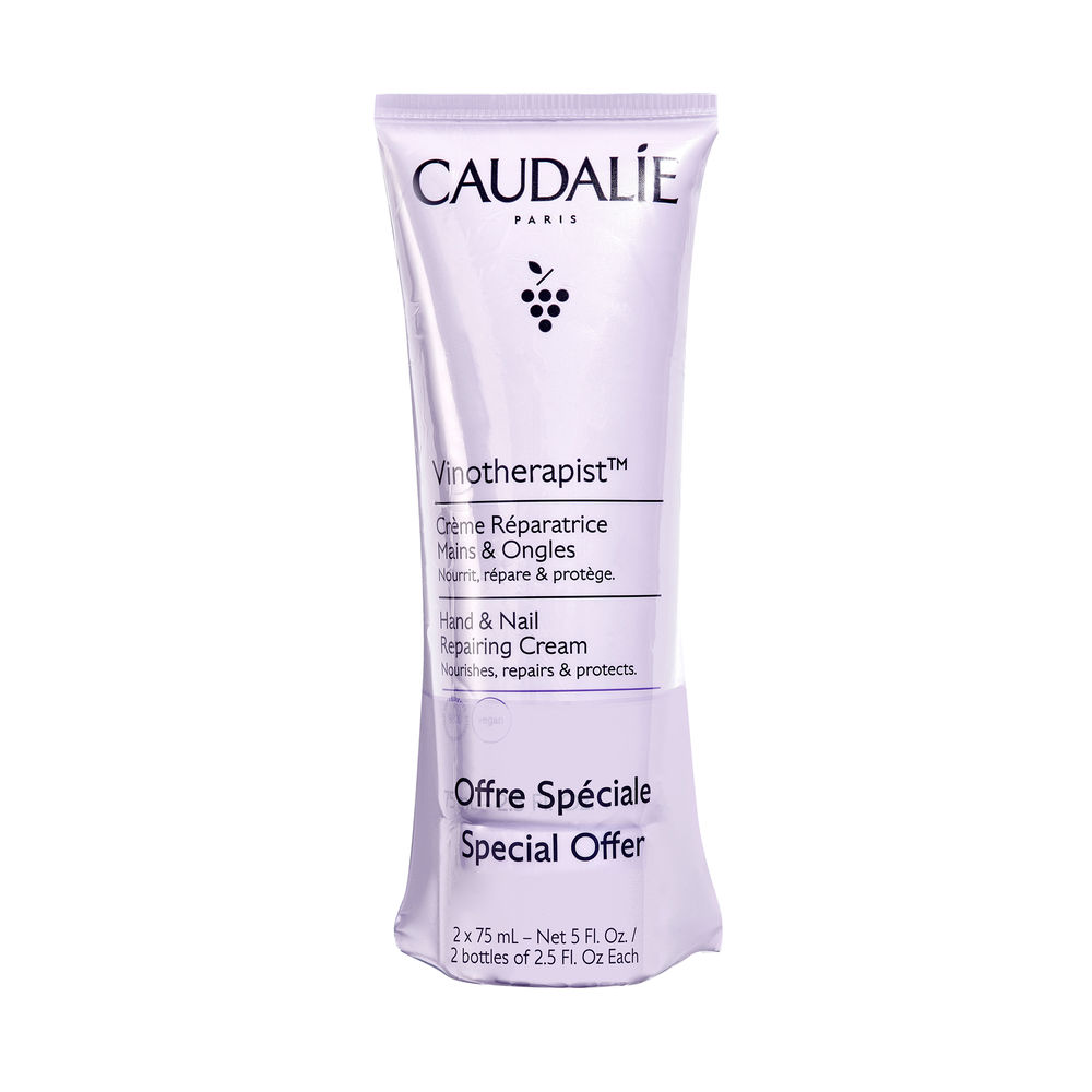 Caudalie VINOTHERAPIST cream for hands and nails pack 2 x 75 ml