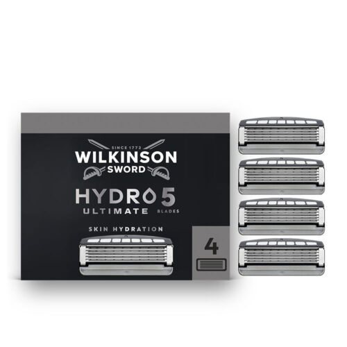 WILKINSON HYDRO 5 ULTIMATE skin hydration 4 refills 4 units
