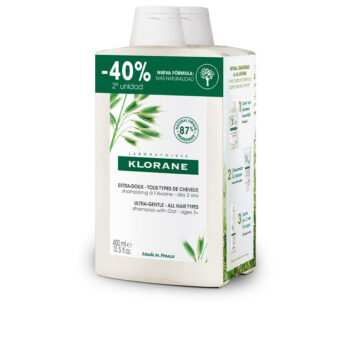 A LA LECHE DE AVENA champú extrasuave duo 2 x 400 ml