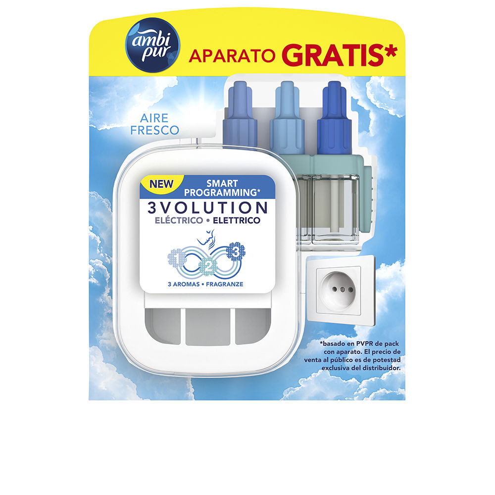Ambi Pur 3VOLUTION air freshener device + refill #fresh air 20 ml
