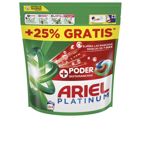 Ariel Platinum Pods Wasmiddel Capsules | Unisex 44 Stuks | Vlekverwijderaar