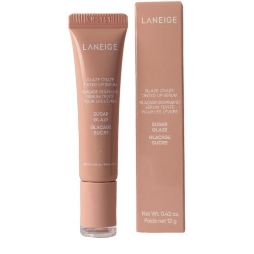 Laneige Glaze Craze Lip Serum | Dames 12g Sugar Glaze | Glanzend Hydraterend
