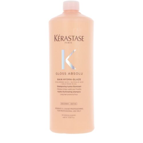 Kérastase Gloss Absolu Shampoo | Dames 1000ml Pluizig Haar | Anti-Pluis Glanzend