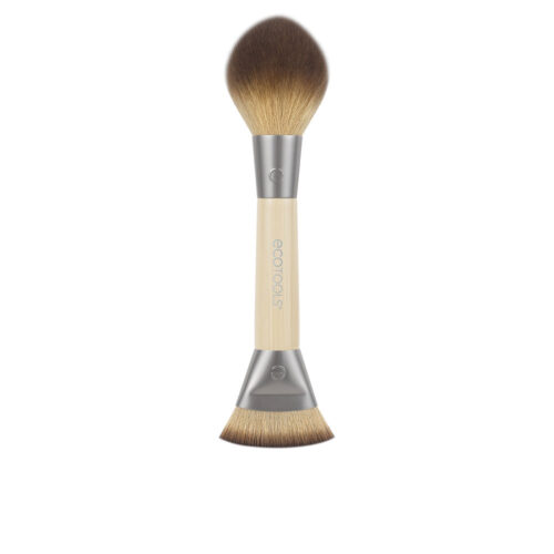 ECOTOOLS SCULPT + BRONZE Duo Brush for Contour and Bronzer 1 unit