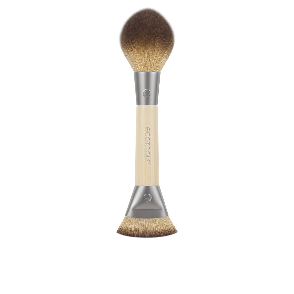 ECOTOOLS SCULPT + BRONZE Duo Brush for Contour and Bronzer 1 unit