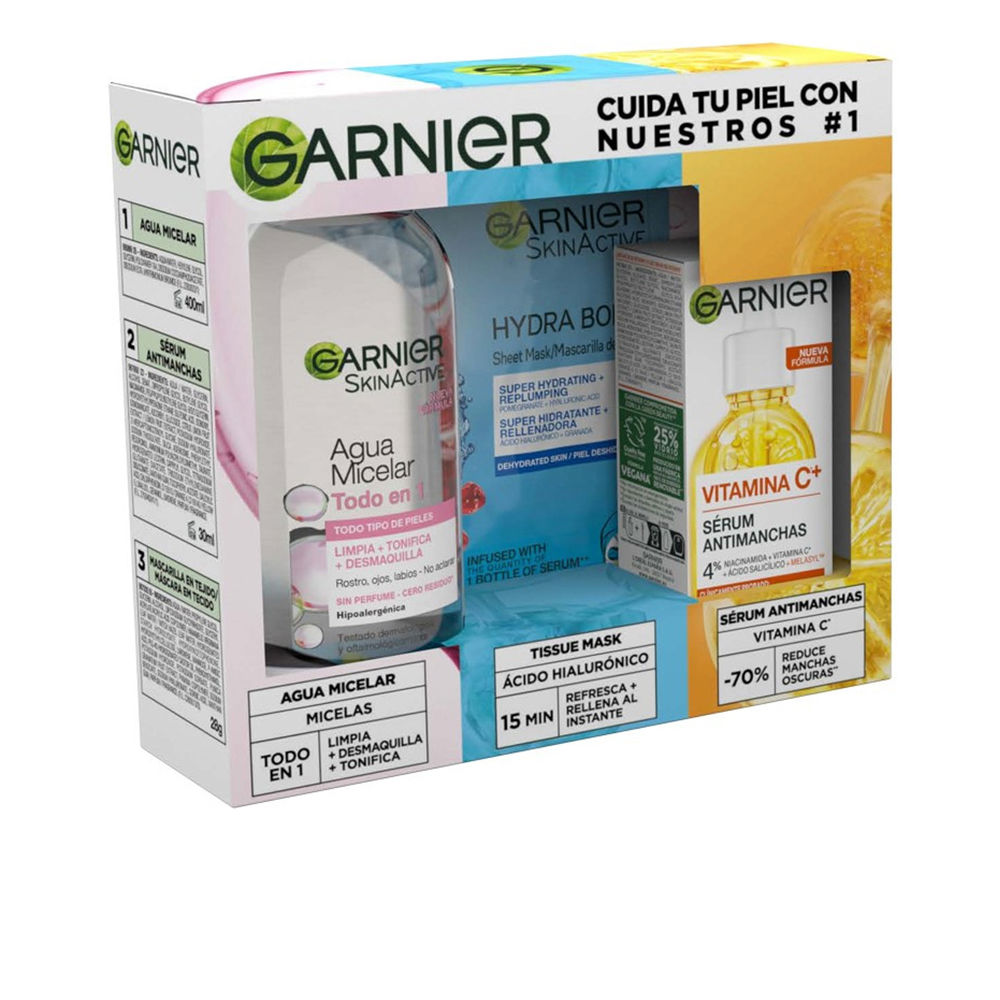 GARNIER SKINACTIVE YOUR ESSENTIALS CASE 3 pcs
