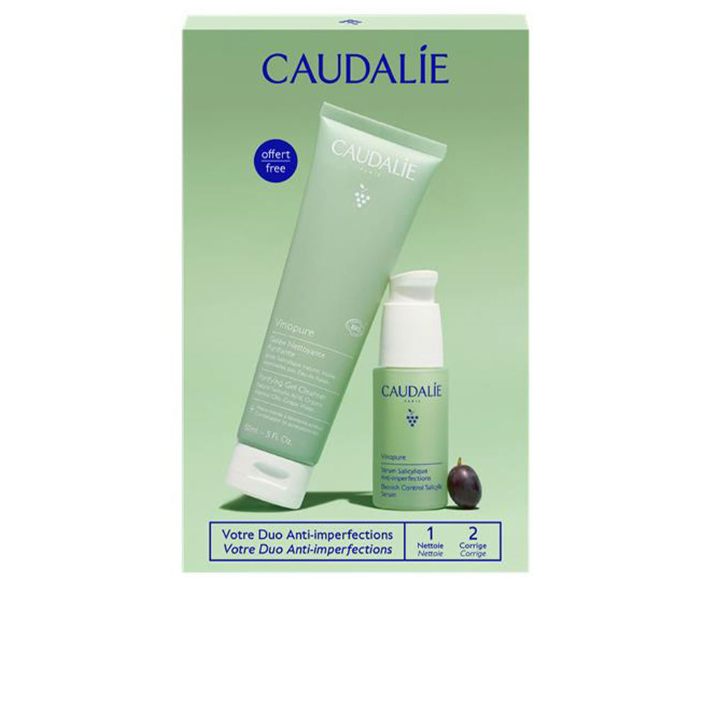CAUDALIE VINOPURE DUO ANTI-BLEMISH CASE 2 pcs
