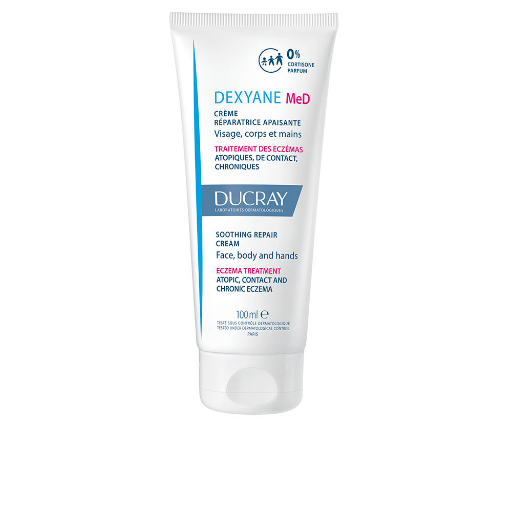 Ducray Dexyane MeD Crème | Dames 100ml Eczeemgevoelige Huid | Kalmerend Reparerend
