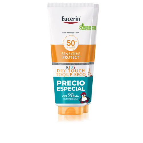 EUCERIN SUN SENSITIVE PROTECT KIDS gel cream SPF50+ pack 2 x 200 ml