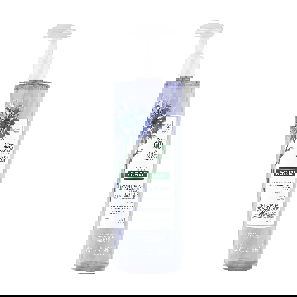 Klorane CORNFLOWER BIO makeup remover micellar water 400 ml