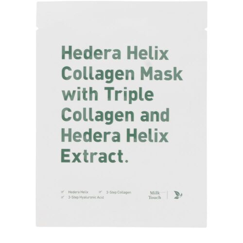 MILK TOUCH 5 UNITS BOX HEDERA HELIX COLLAGEN mask 5 u