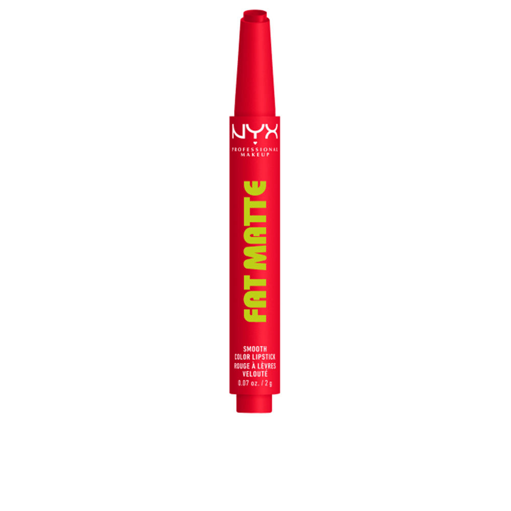 NYX PROFESSIONAL MAKE UP FAT MATTE lipstick #Fuzzy Flame 2 gr