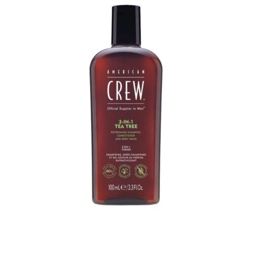 AMERICAN CREW TEA TREE 3 in 1 shampoo, conditioner and body wash 100 ml
