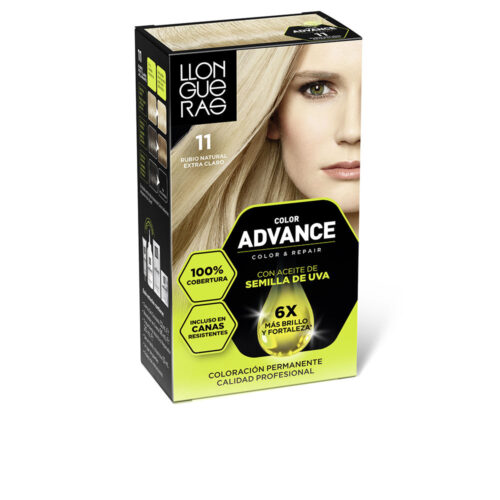 LLONGUERAS COLOR ADVANCE #11-rubio natural extra claro 1 u