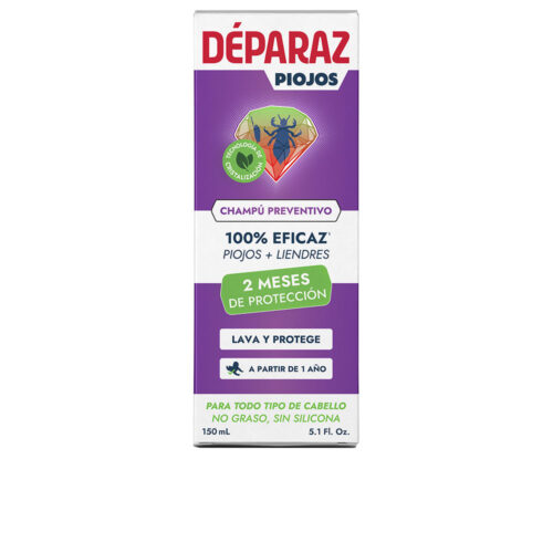 DÉPARAZ Head lice preventative shampoo 150 ml