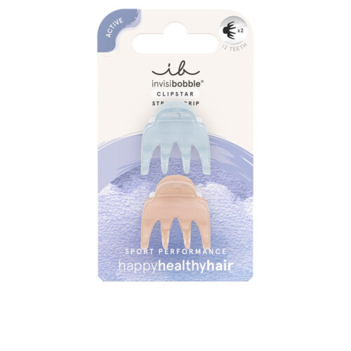 Invisibobble CLIPSTAR S Sport Performance Haarclip | Unisex 2 Stuks | Sterke Grip