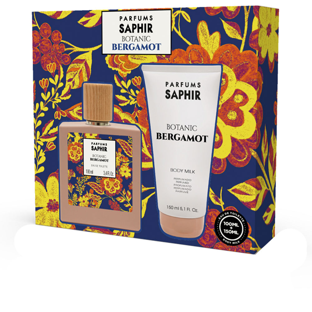 PARFUMS SAPHIR BOTANIC BERGAMOT CASE 2 pcs