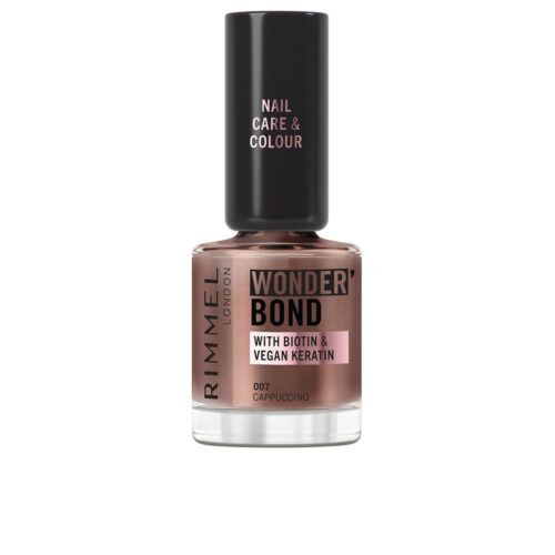 RIMMEL LONDON WONDER'BOND nail polish #007-Cappuccino 8 ml