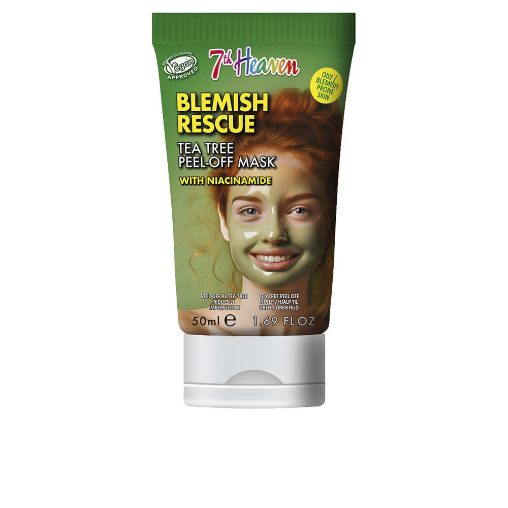 7TH HEAVEN BLEMISH RESCUE tea tree peel-off tube 50 ml