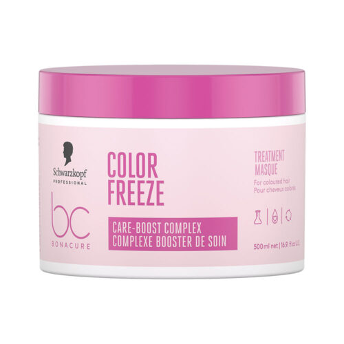 Schwarzkopf BC Color Freeze Haarmasker | Unisex 500ml Gekleurd Haar | Reparerend Kleurbehoud