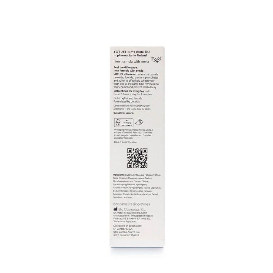 Yotuel ALL IN ONE SNOWMINT toothpaste 75 ml