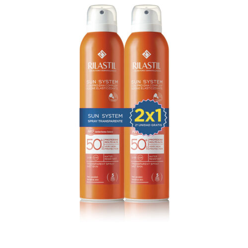 RILASTIL SUN SYSTEM 50+ SPRAY TRANSPARENTE PACK 2 x 200 ml