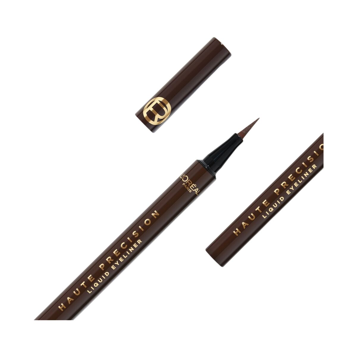 Eyeliner L'Oreal Make Up HAUTE PRECISION Zwart (1 Stuks)