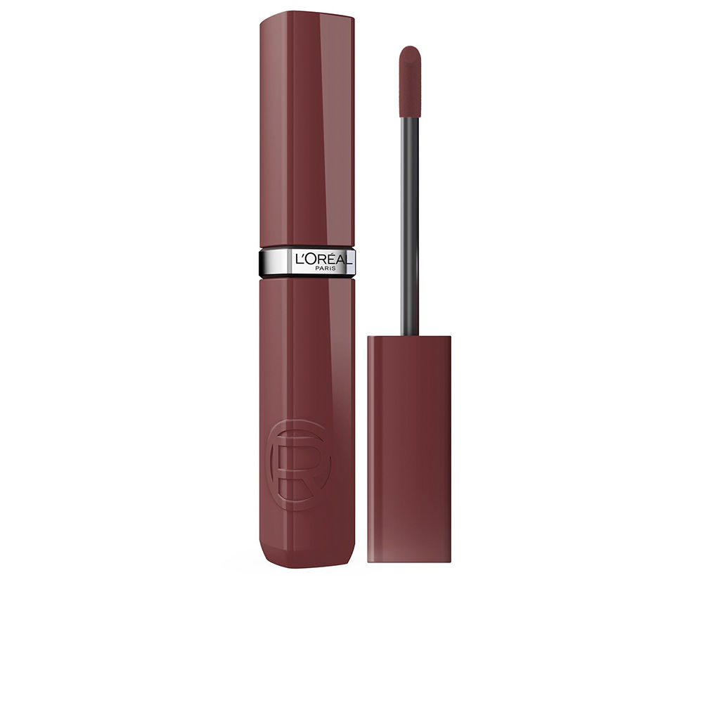 L'ORÉAL PARIS INFALLIBLE LAQUE liquid lipstick with vinyl effect #Midnight Bordeaux 4.3 ml