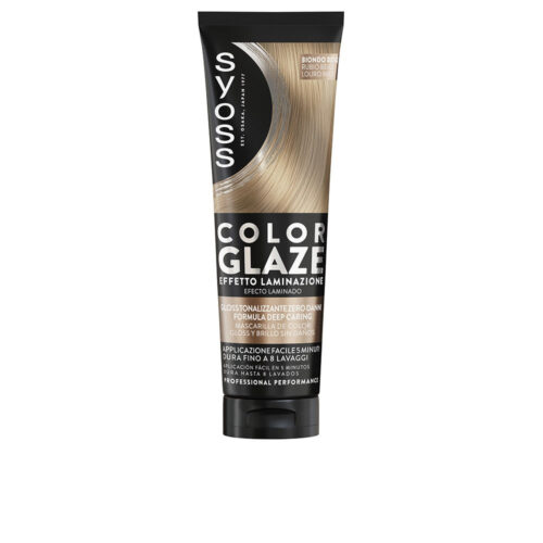 SYOSS COLOR GLAZE mattifying color mask with laminated effect #Blonde Beige 130 ml