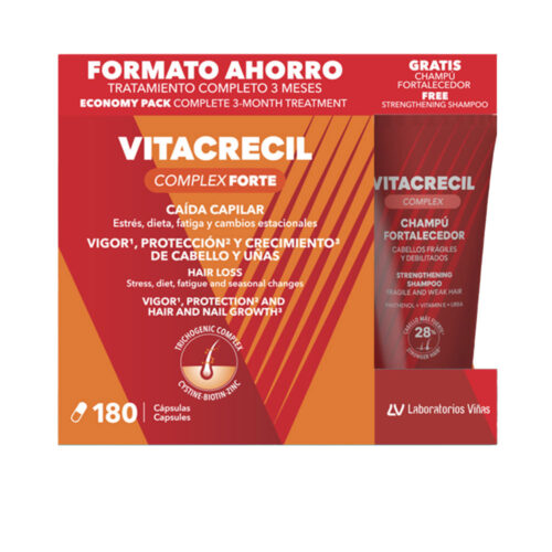 VITACRECIL COMPLEX FORTE capsules + shampoo 2 units