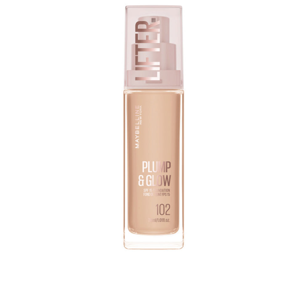 MAYBELLINE LIFTER PLUMP & GLOW foundation #102 30 ml
