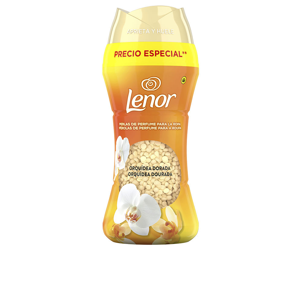 LENOR UNSTOPPABLES fabric softener pearls scented #golden orchid 195 g