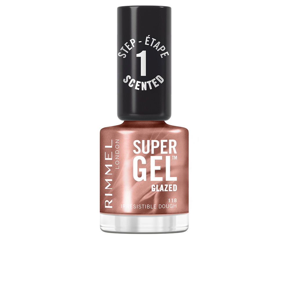 RIMMEL LONDON SUPER GEL nail polish #118-Irresistible Dough 12 ml
