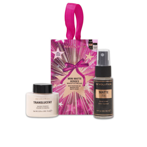 REVOLUTION MAKE UP MATTE MAKEUP FIXER DUO SET 2 pcs