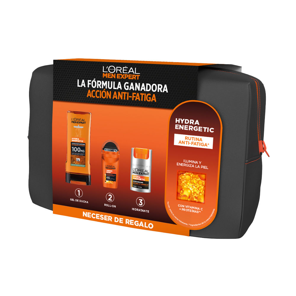 L'ORÉAL PARIS MEN EXPERT HYDRA ENERGETIC CASE 3 pcs