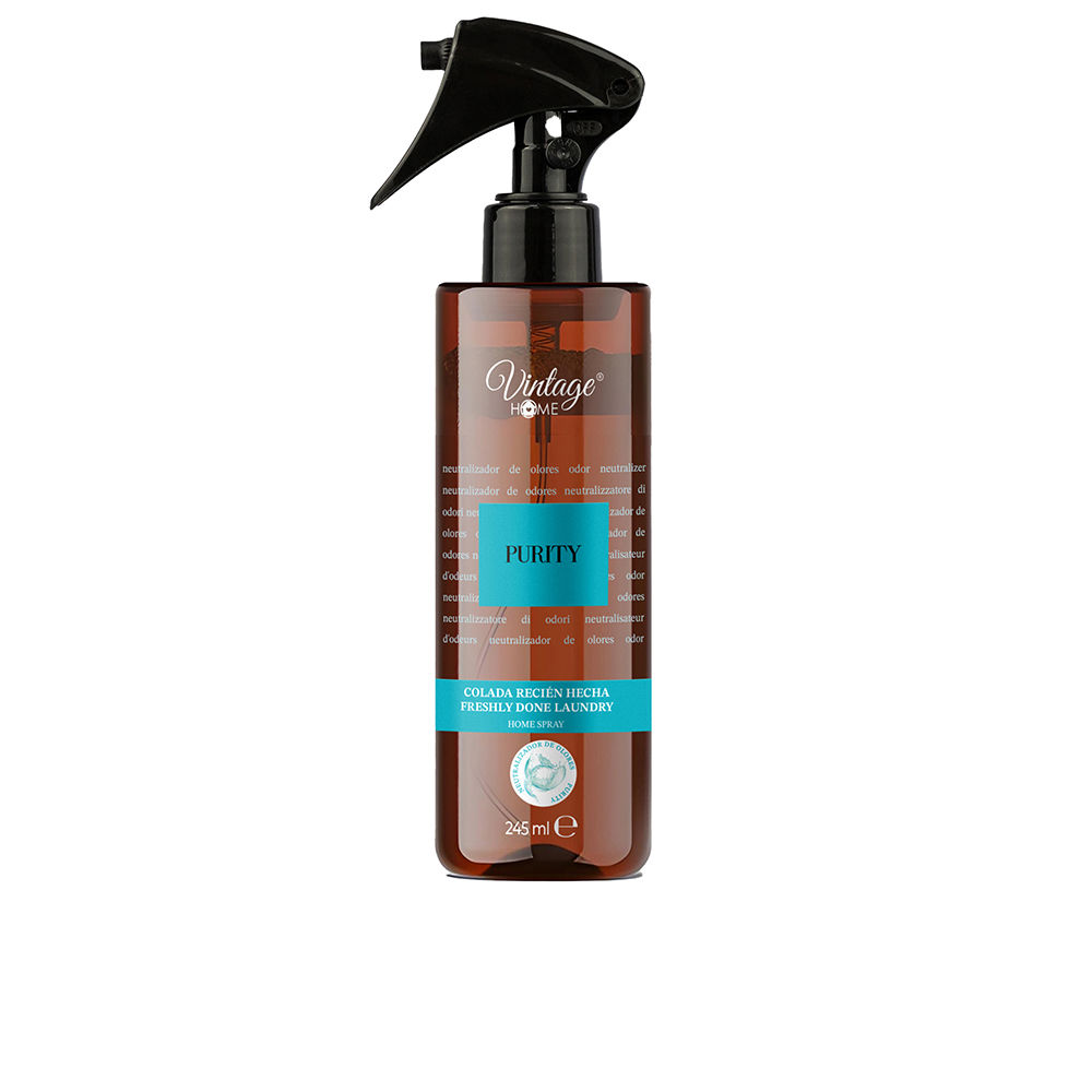 VINTAGE HOME PURITY odor neutralizing air freshener spray #FreshlyMadeLaundry 245 ml