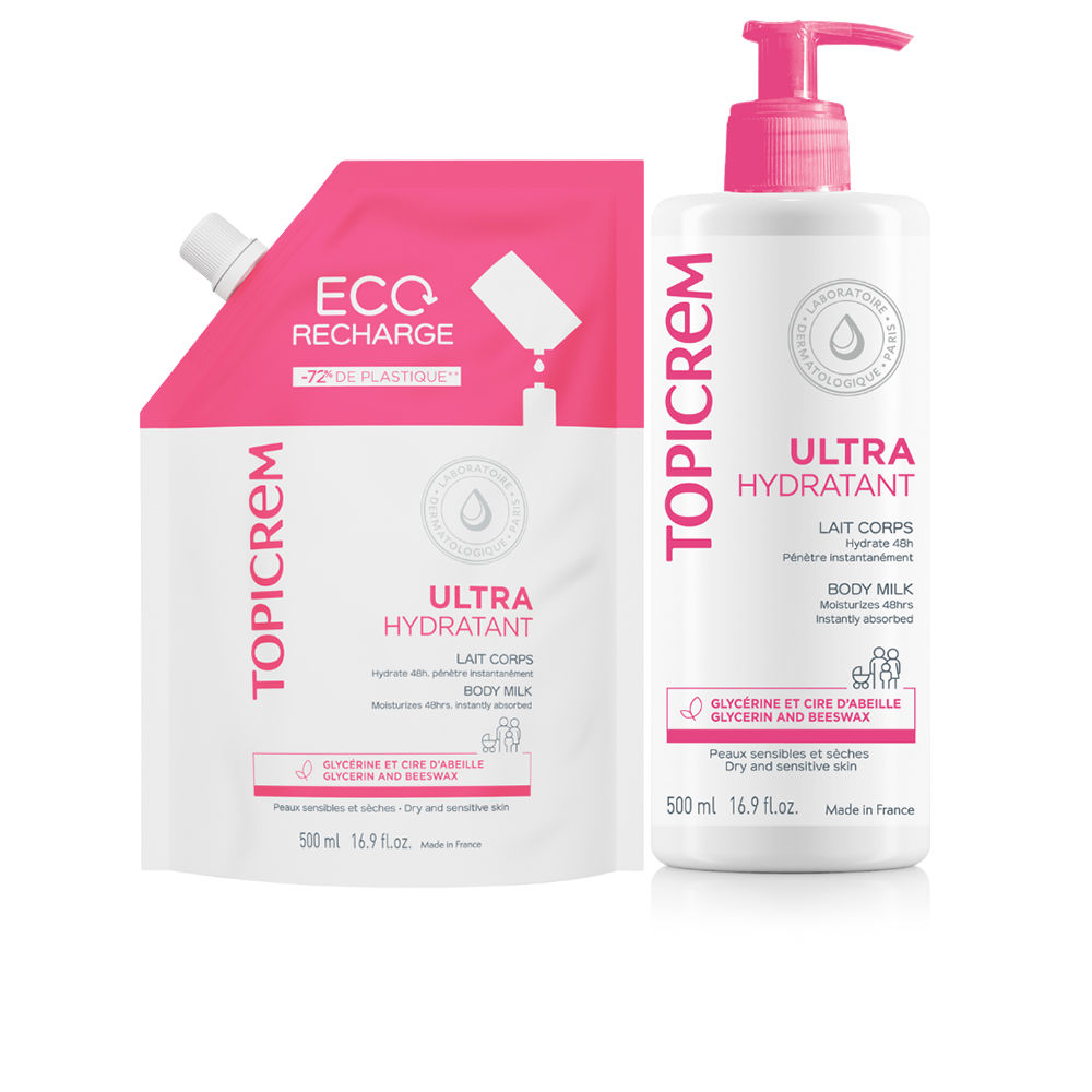 TOPICREM UH ULTRA MOISTURIZING MILK + REFILL 2 units