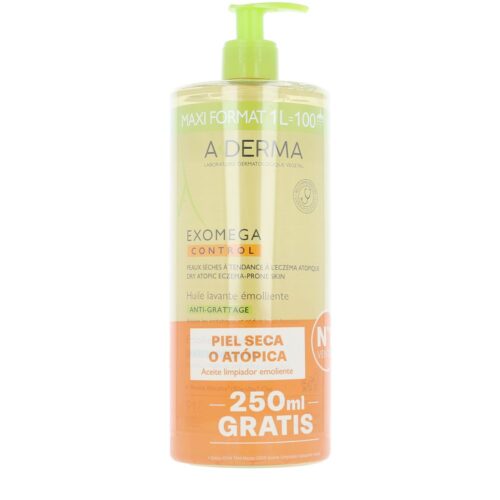 A-DERMA EXOMEGA CONTROL emollient shower oil 1000 ml