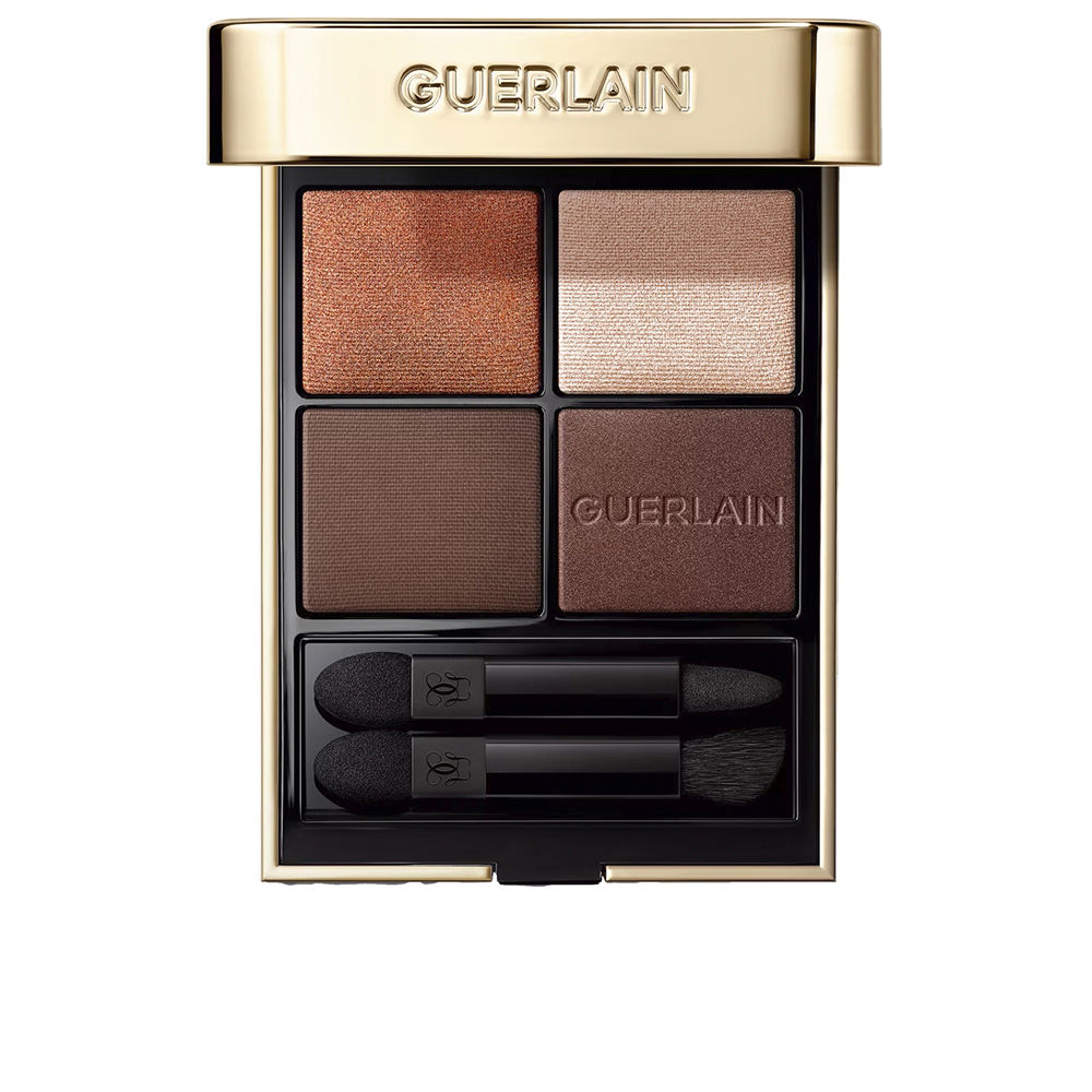 GUERLAIN OMBRES G eyeshadow palette Gold #910-Undressed Brown 6 gr