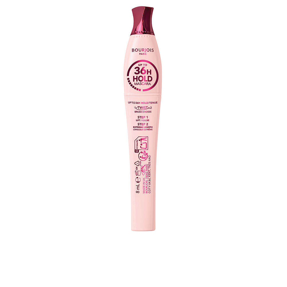 BOURJOIS TWIST, LIFT & FREEZE mascara 36h hold 8 ml